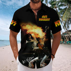 KISS x Ace Frehley Short Sleeve Button-Down Shirt – MAITM13525