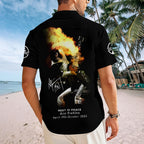 KISS x Ace Frehley Short Sleeve Button-Down Shirt – MAITM13586