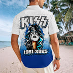KISS x Ace Frehley Short Sleeve Button-Down Shirt – MAITM13594