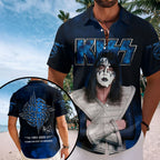 KISS x Ace Frehley Short Sleeve Button-Down Shirt – HOATT13917