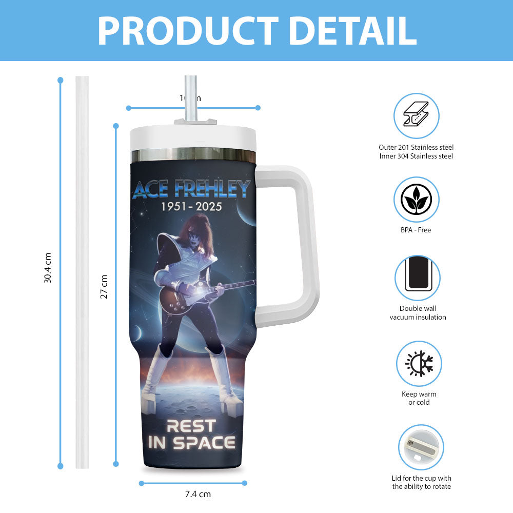 KISS x Ace Frehley 40oz Tumbler – MAITM13605