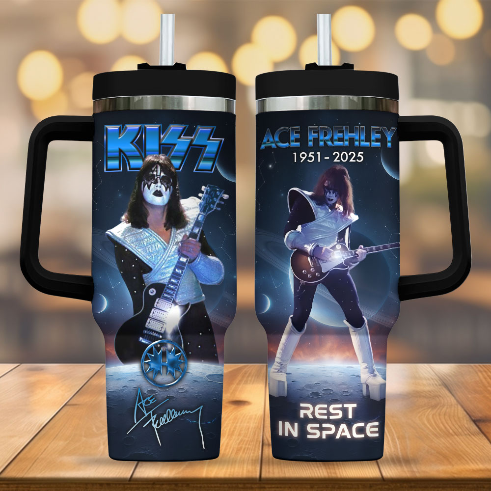 KISS x Ace Frehley 40oz Tumbler – MAITM13605