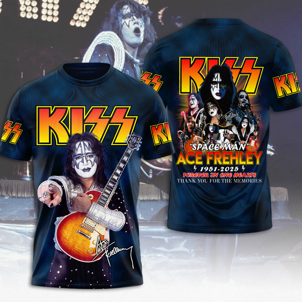 KISS x Ace Frehley 3D Apparel – MAITM13516