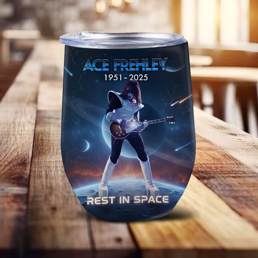 KISS x Ace Frehley Wine Tumbler – MAITM13606