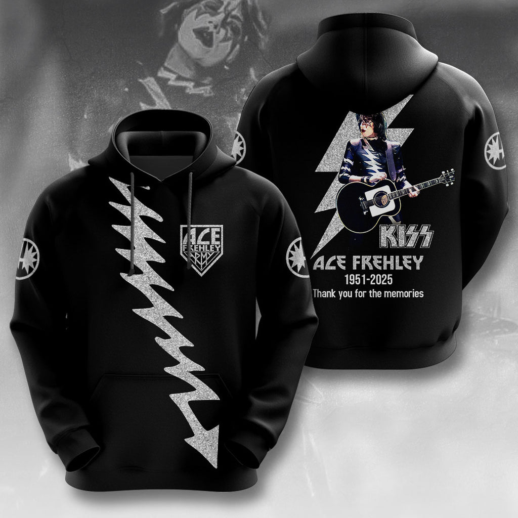 KISS x Ace Frehley 3D Apparel – HOATT13977