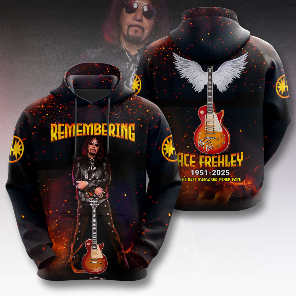 KISS x Ace Frehley 3D Apparel – HOATT14094