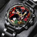 KISS Black Stainless Steel Watch – GNE NEW23