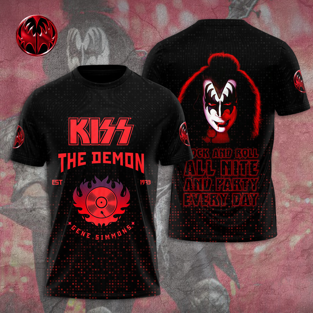 Kiss Band 3D Apparel – GNE 516