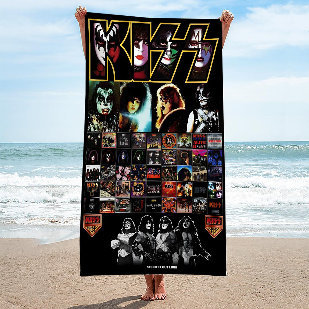 KISS Rectangle Beach Towel – HOATT16770