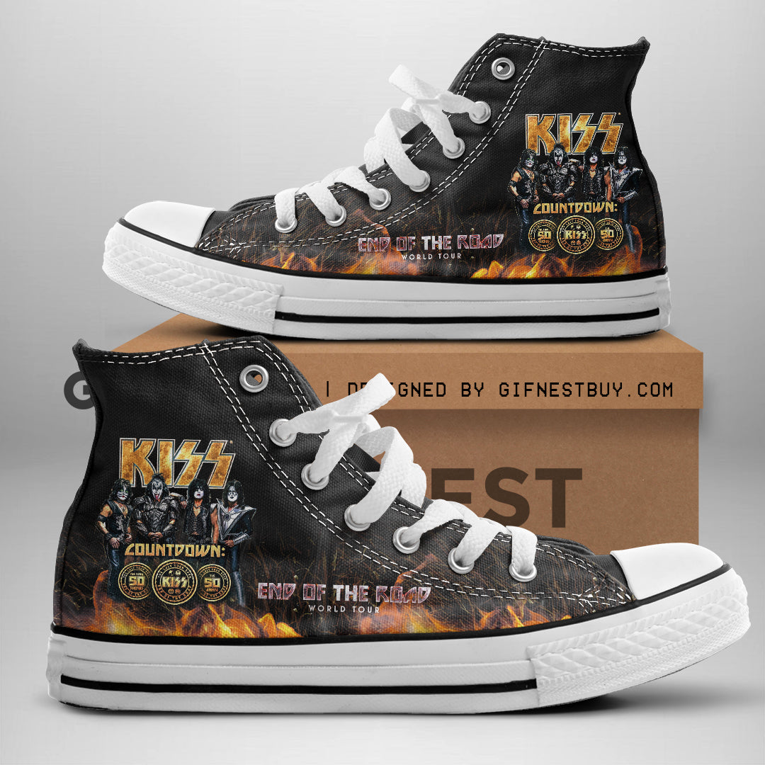KISS High Top Canvas Shoes – HOATT 2730