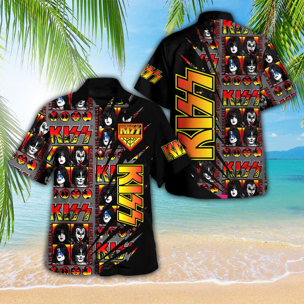KISS 3D Hawaiian Apparel – GNE 518