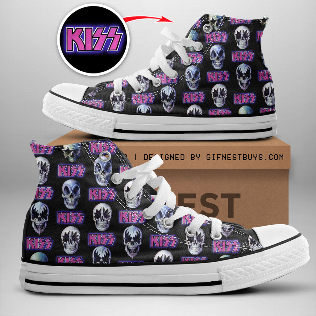 KISS High Top Canvas Shoes – GNE 577