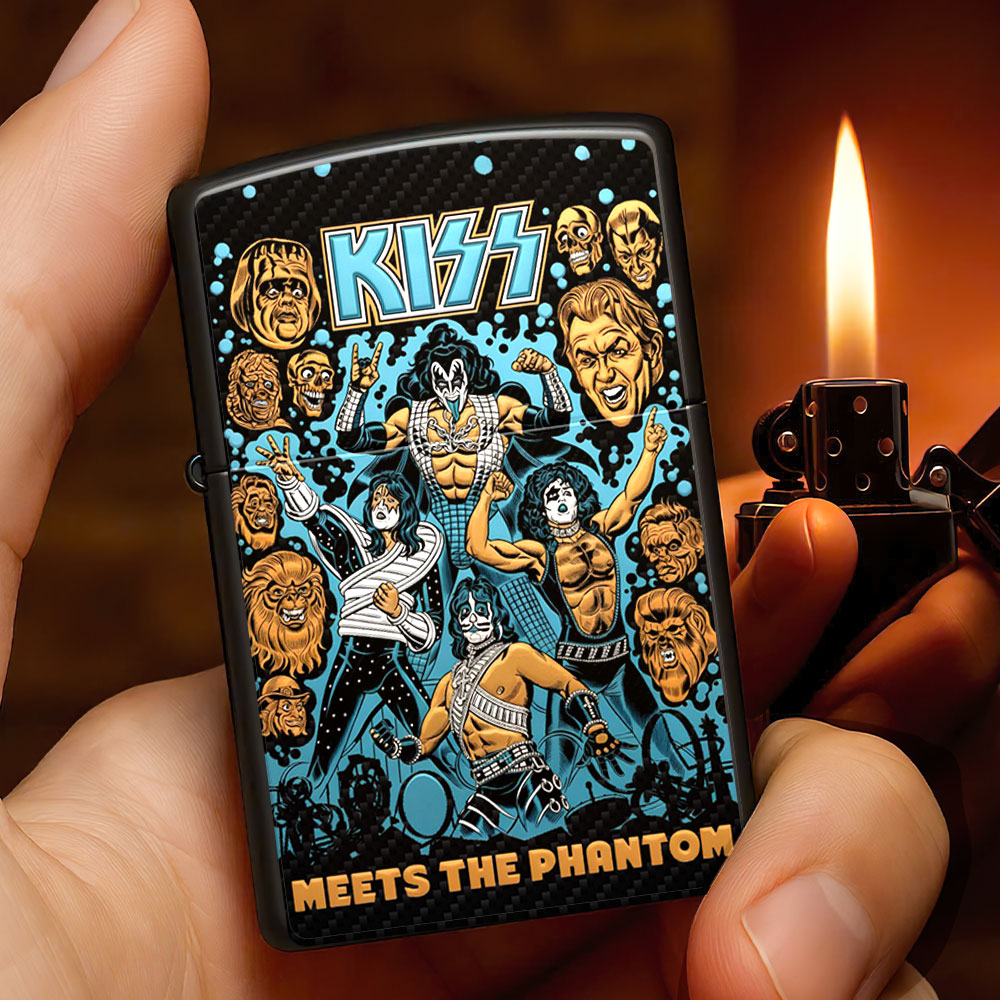 KISS Zippo Lighter Case (No Insert) – TMTHU1681