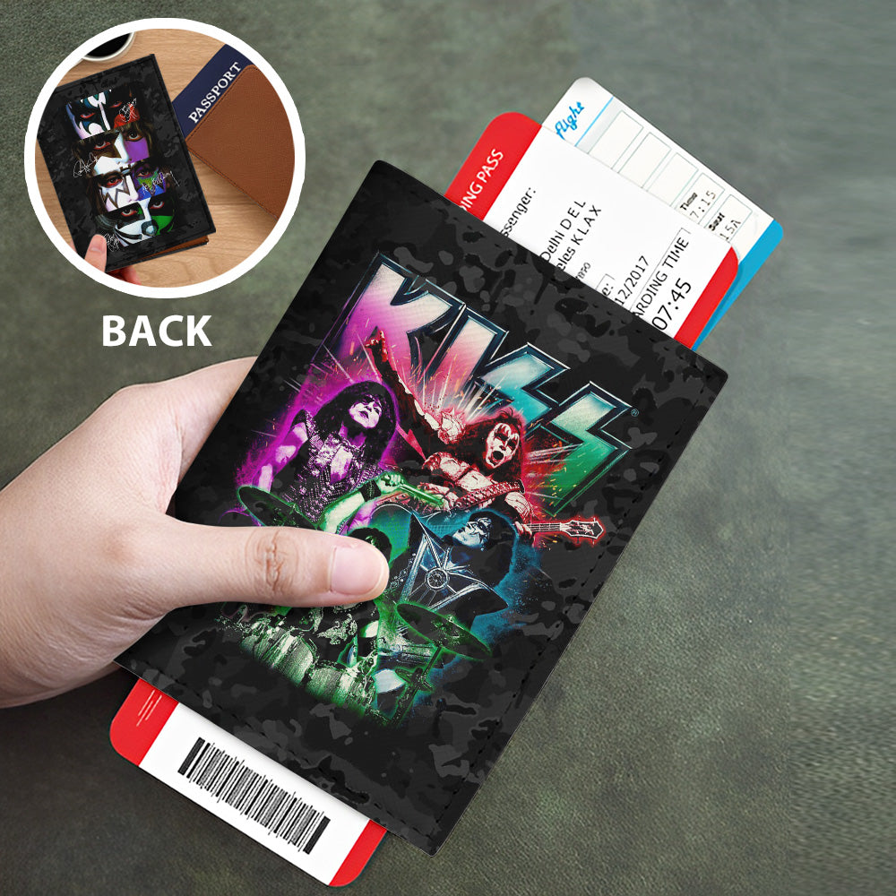 KISS Leather Passport Cover – GNE6612