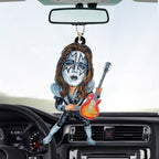 KISS x Ace Frehley Custom shape 2-sided Acrylic Car Ornament – TMTHU1552