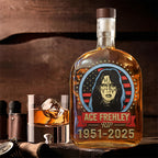 Kiss x Ace Frehley 25oz Empty Whiskey Bottle – TMTHU1787