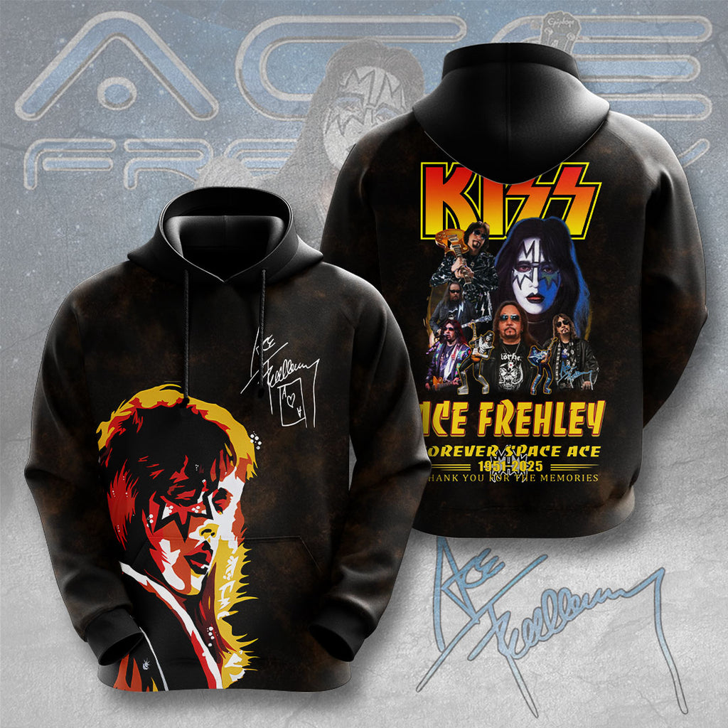 KISS x Ace Frehley 3D Apparel – TMTHU1571
