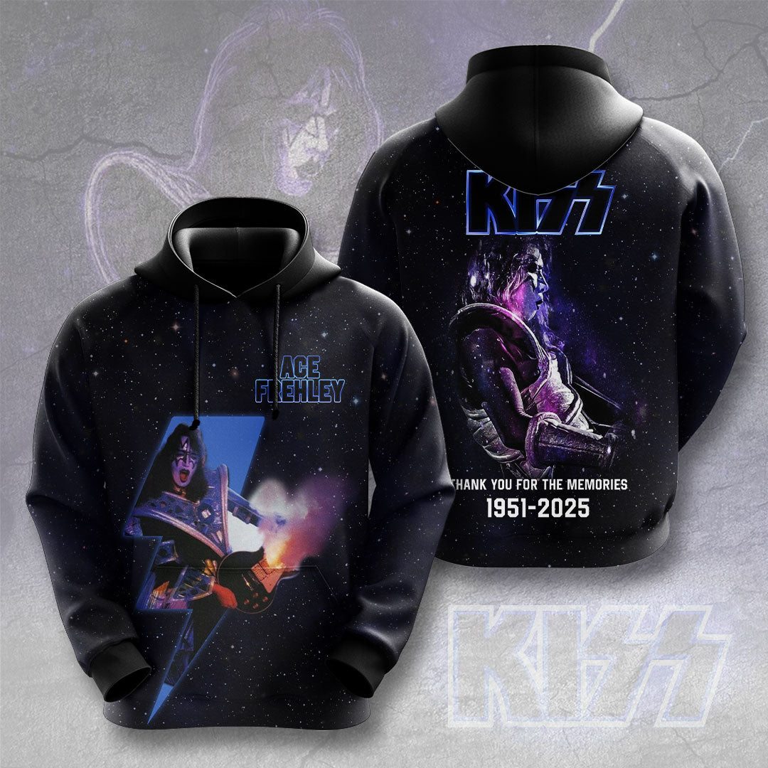 KISS x Ace Frehley 3D Apparel – TMTHU1676