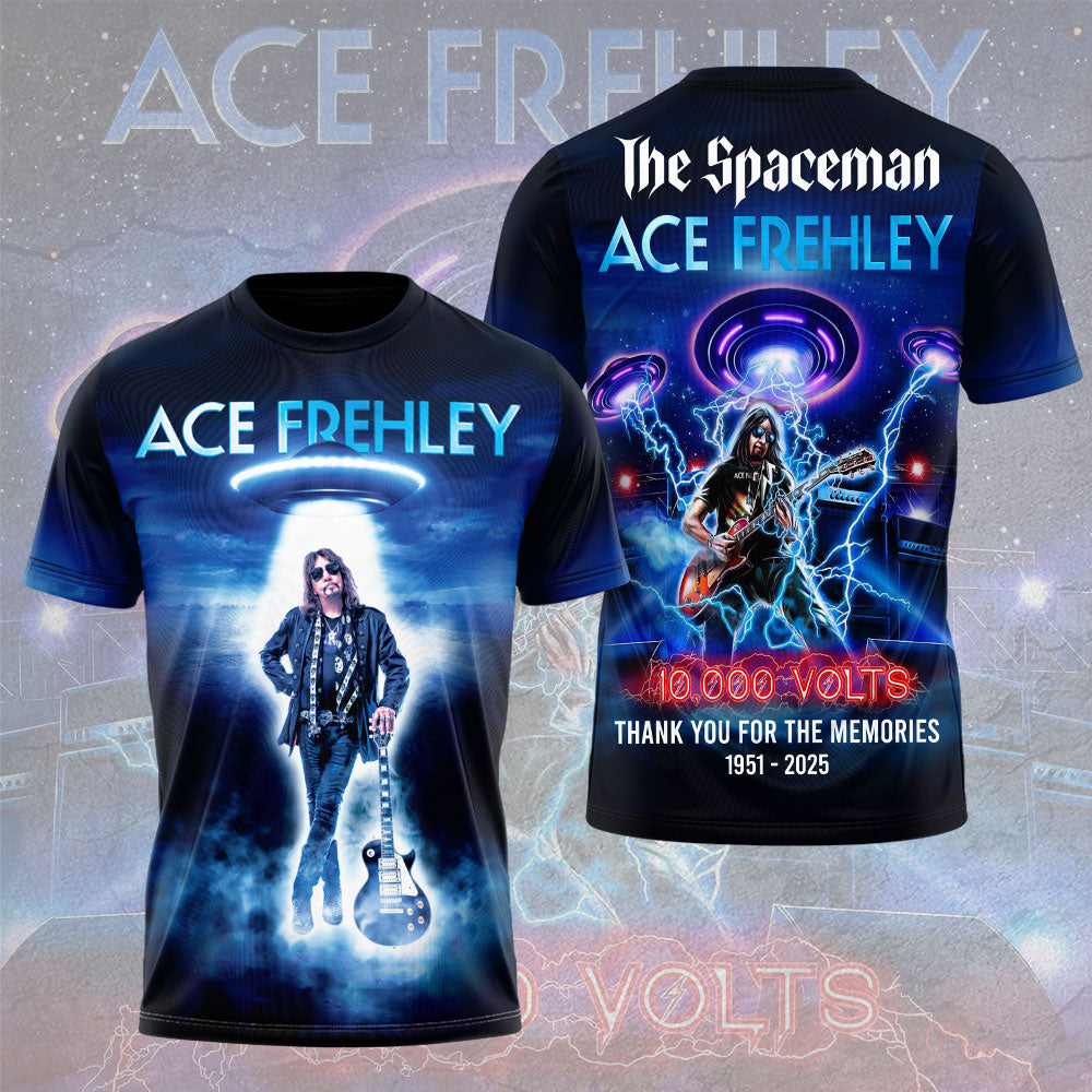 KISS x Ace Frehley 3D Apparel – TMTHU1600