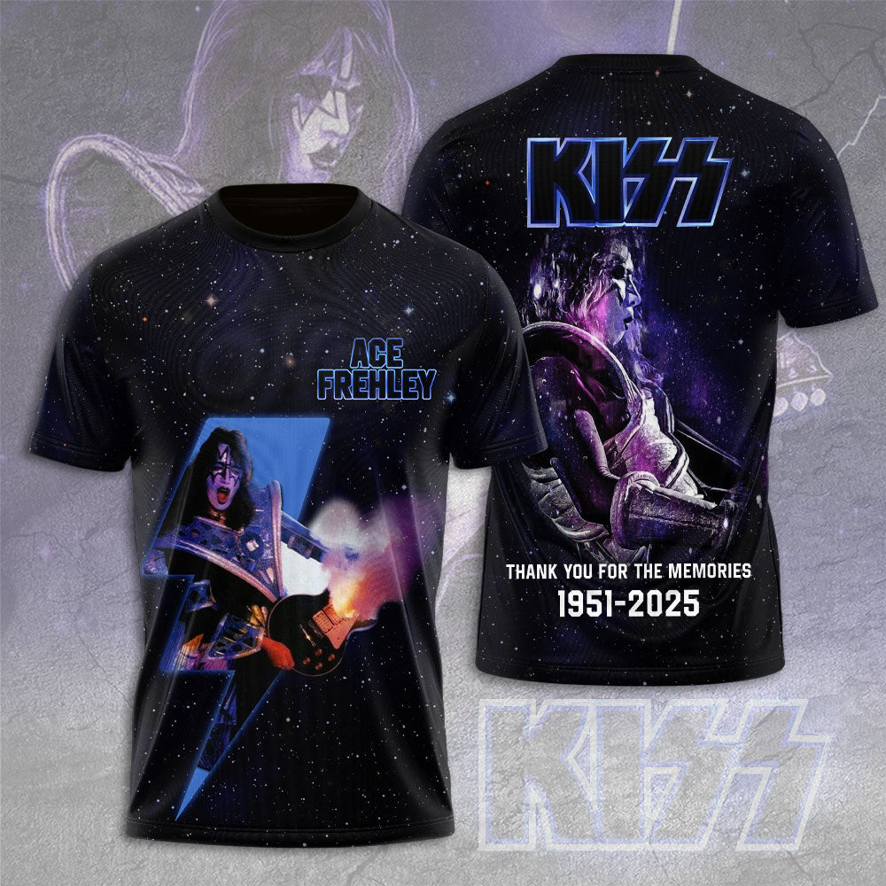 KISS x Ace Frehley 3D Apparel – TMTHU1676