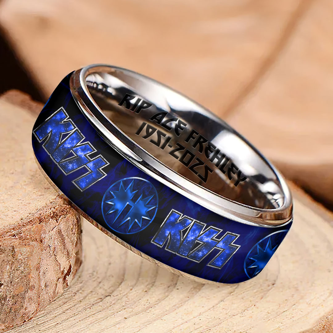 KISS x Ace Frehley Custom Alloy Ring – HOATT13891