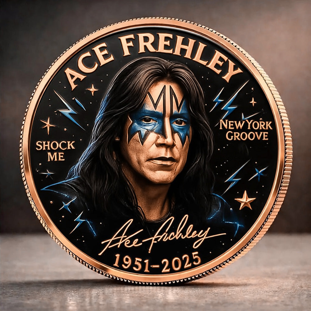 KISS x Ace Frehley Commemorative Coin – GNE5690