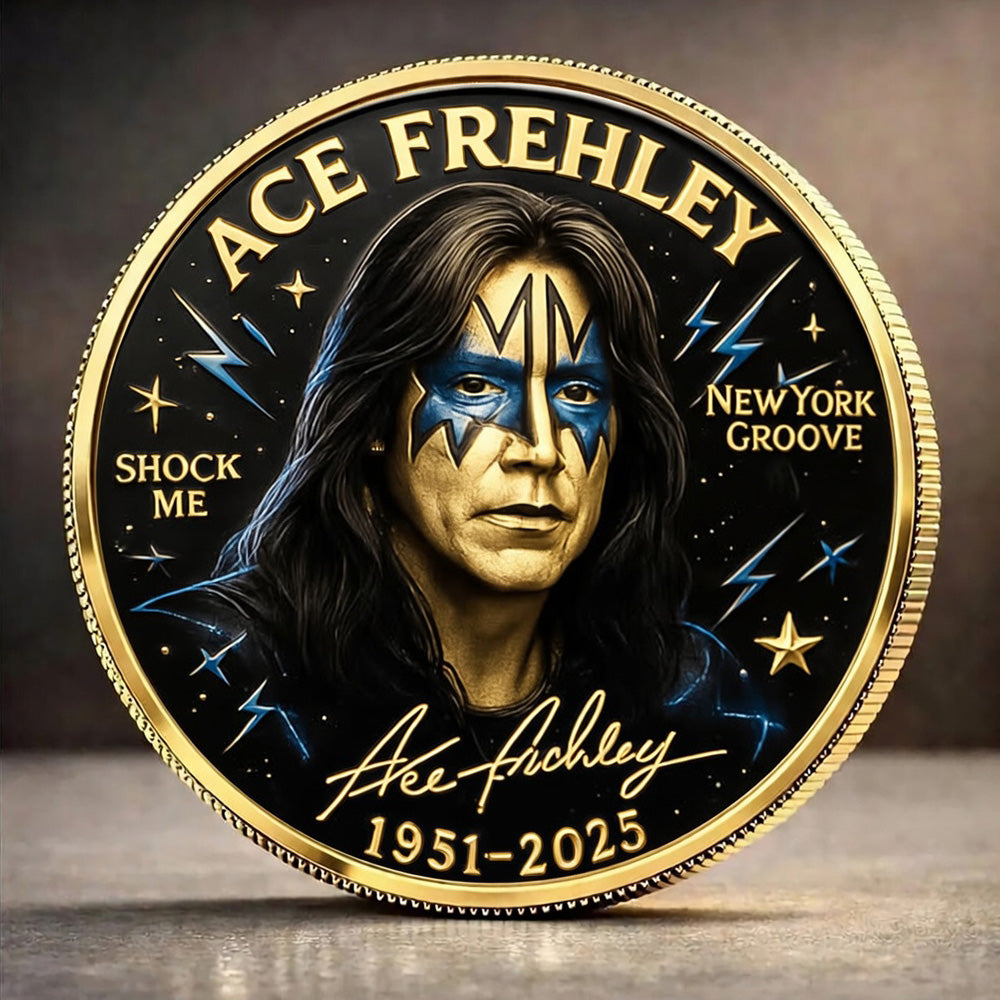 KISS x Ace Frehley Commemorative Coin – GNE5690