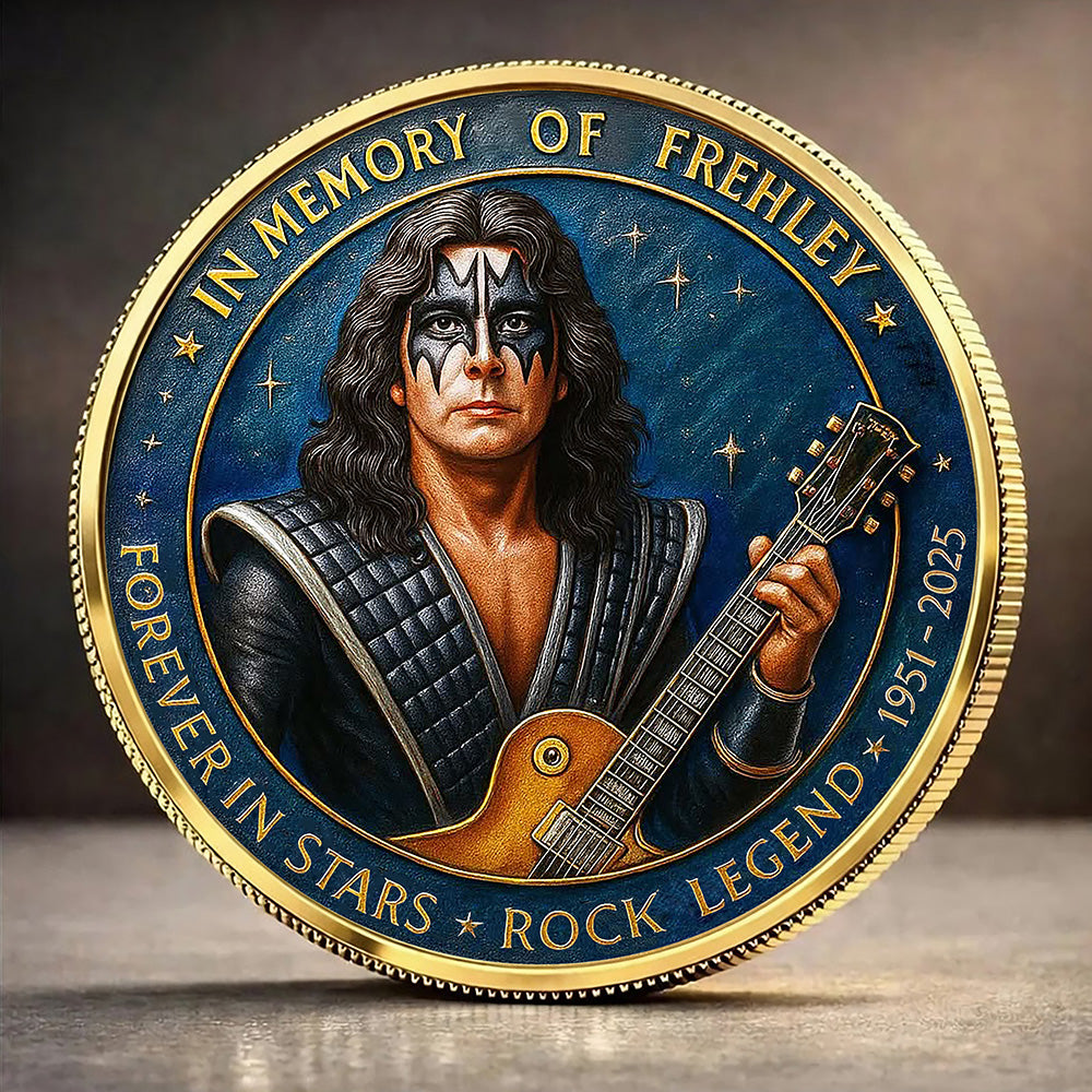 KISS x Ace Frehley Commemorative Coin – GNE5691