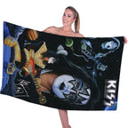 KISS x Ace Frehley Rectangle Beach Towel – GNENEW699