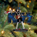 KISS x Ace Frehley Custom Shape 2-sided Acrylic Ornament – HOATT14162