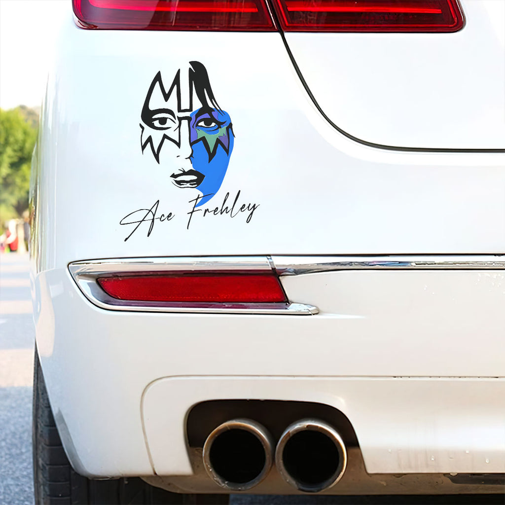 KISS x Ace Frehley 3D Car Sticker – HOATT13923