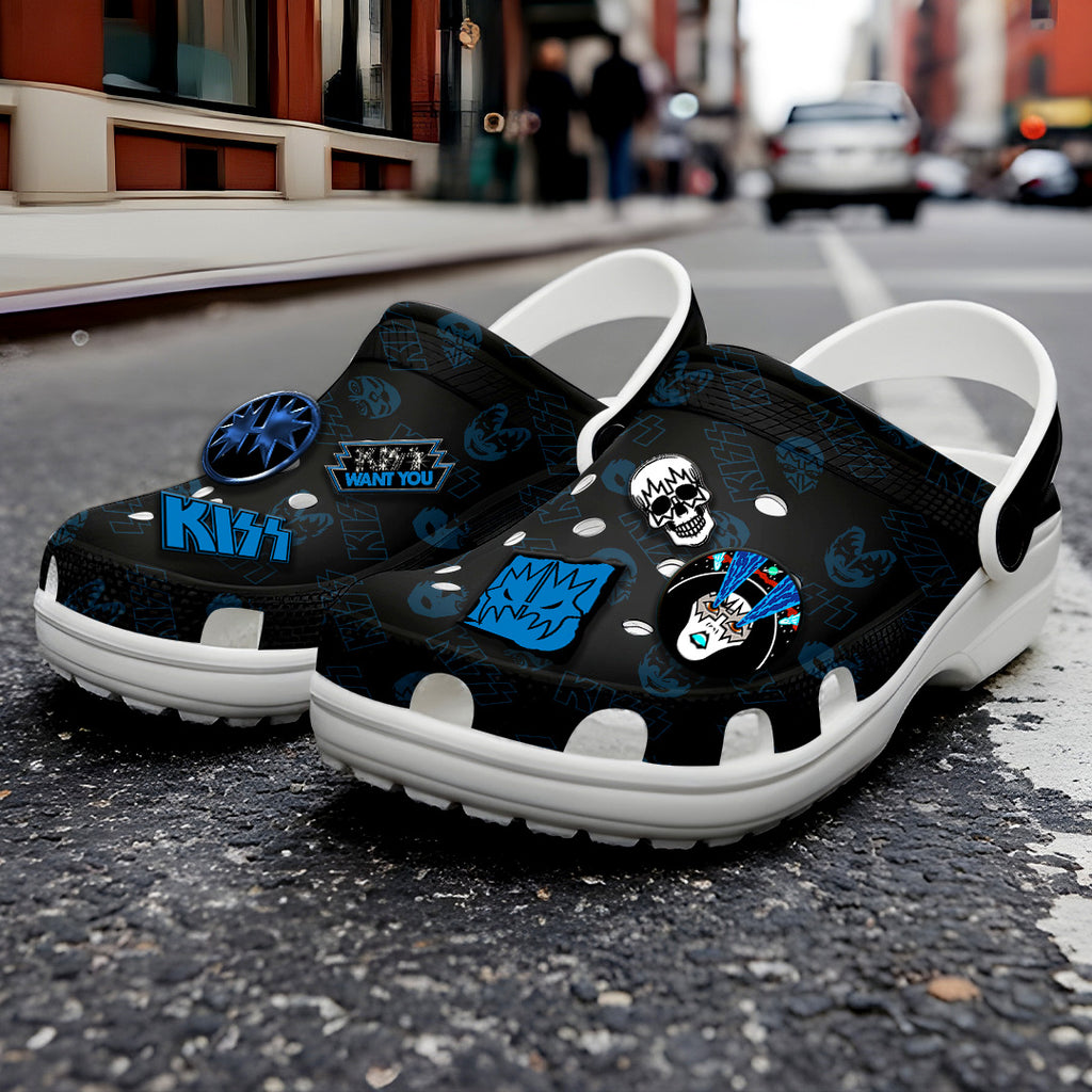 Personalized KISS x Ace Frehley Custom Clogs – GNE4720