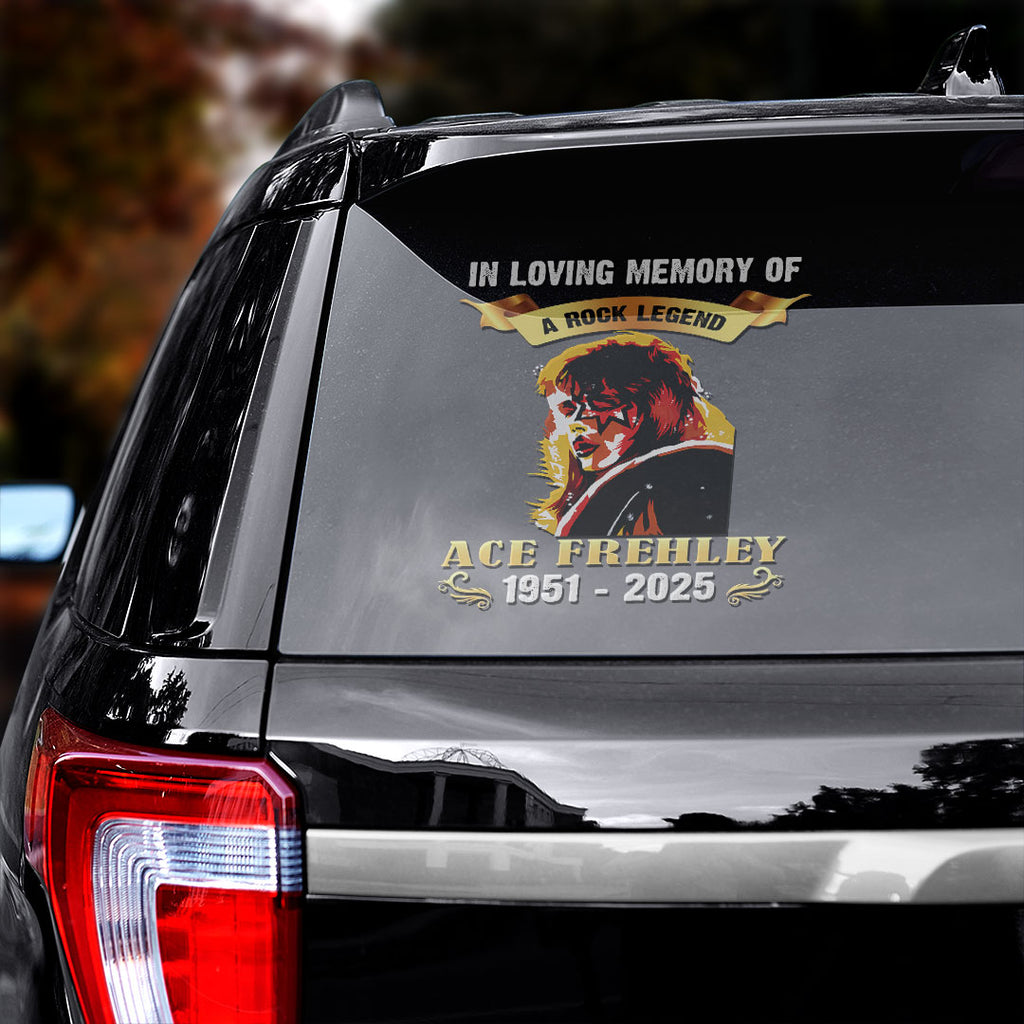 Kiss x Ace Frehley 3D Car Sticker – GNENEW721
