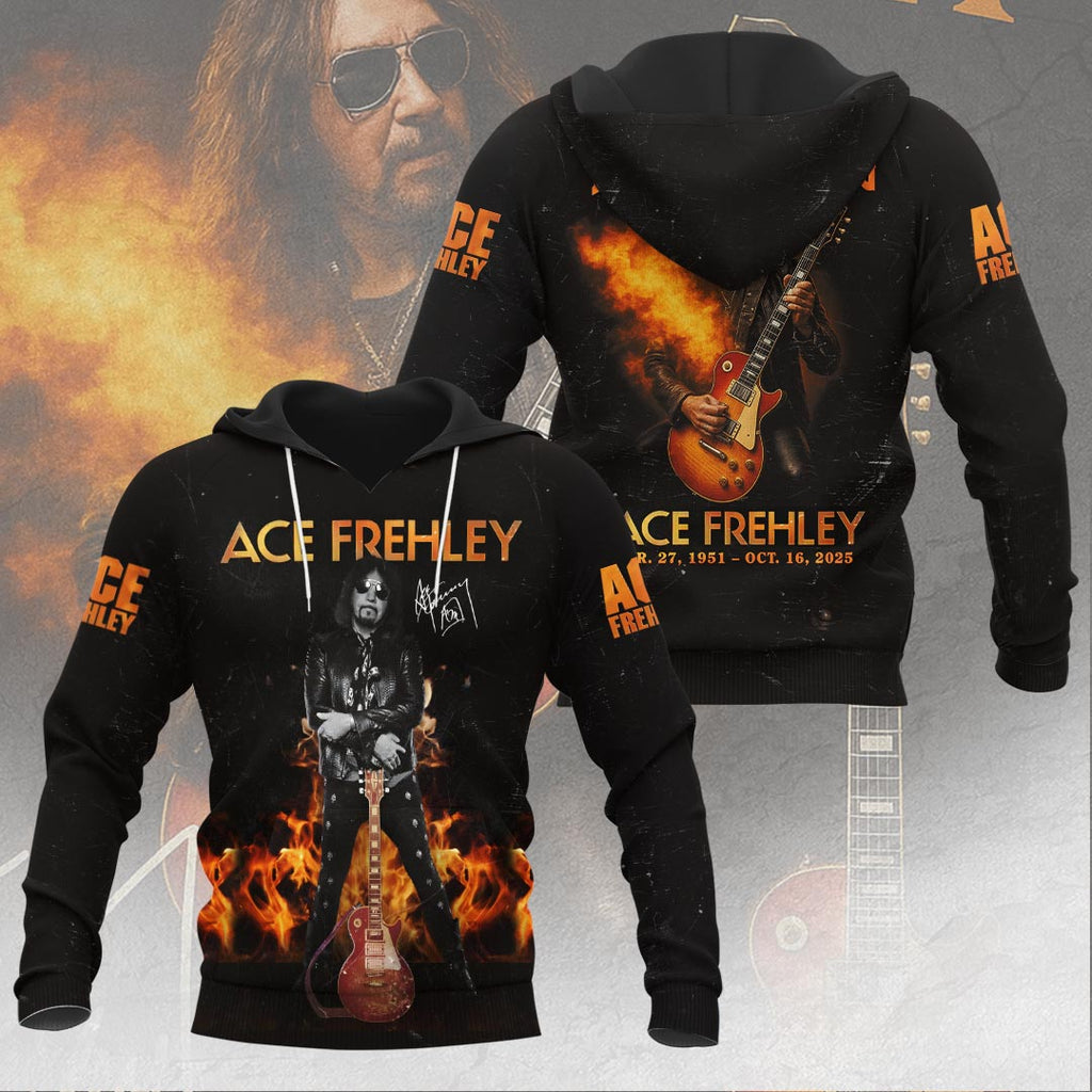 KISS x Ace Frehley 3D Apparel – GNE4563