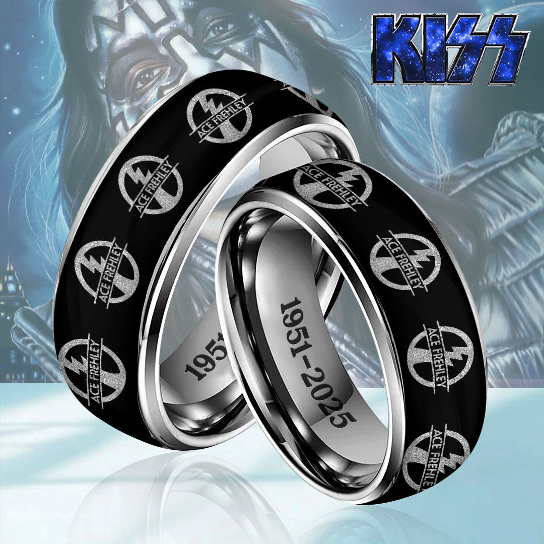 KISS x Ace Frehley Custom Alloy Ring – HOATT14002