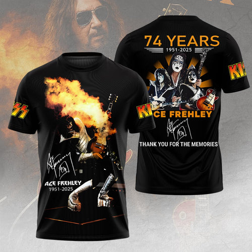 KISS x Ace Frehley 3D Apparel – HOATT14129