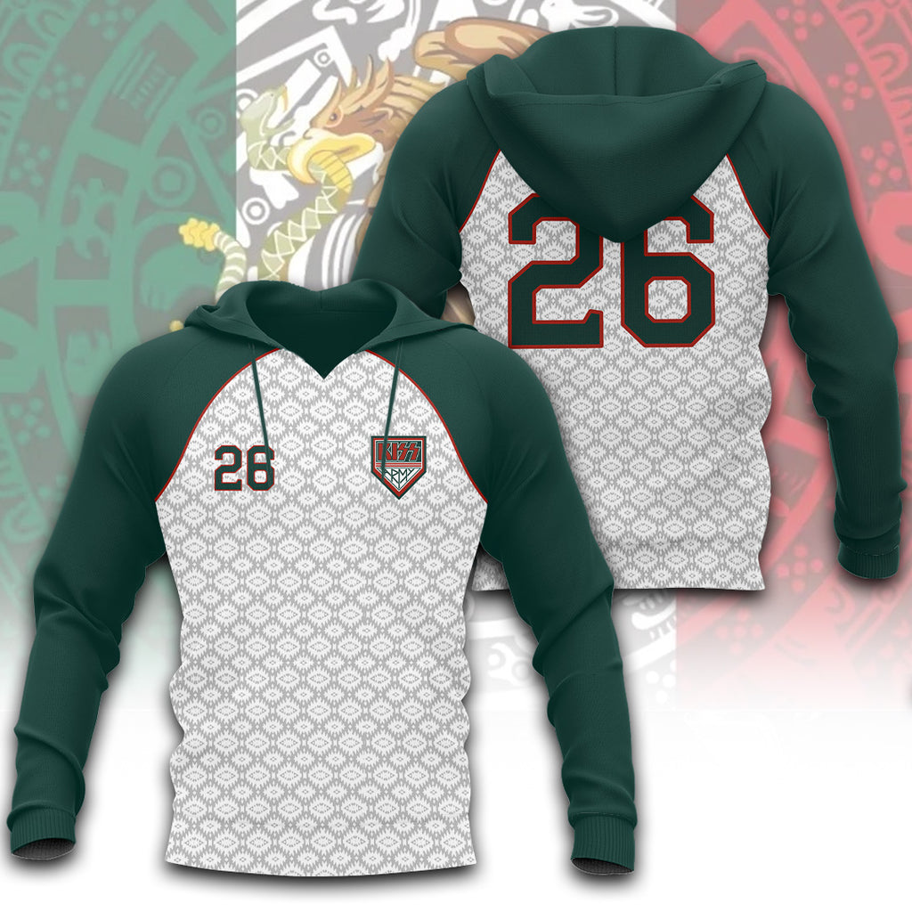 KISS x Mexico National Football World Cup 2026 3D Apparel – TANTN23721