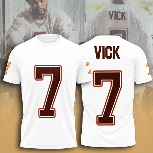 Virginia Tech Hokies Football – Kyler Murray x Michael Vick 3D Apparel – TMTHU1040