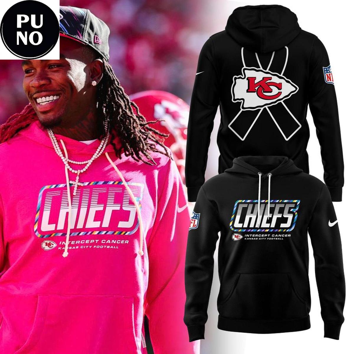 Kansas City Chiefs 2026 Crucial Catch Sideline Standard Issue Hoodie T-Shirt