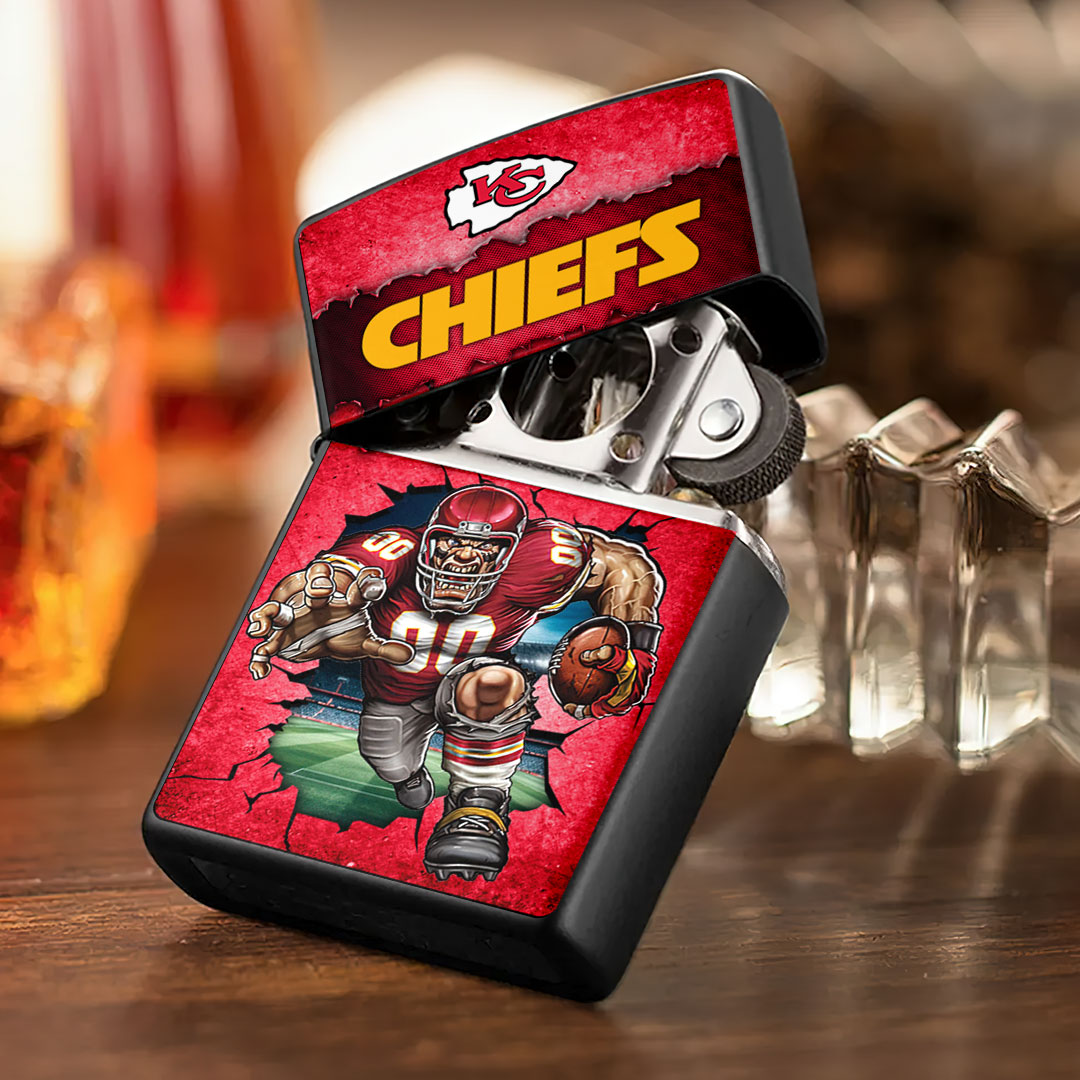Kansas City Chiefs Zippo Lighter Case (No Insert) – HOATT13325