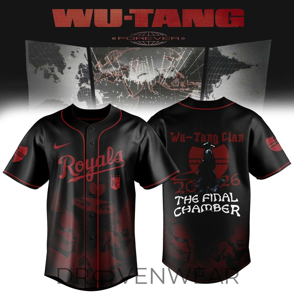 Kansas City Royals x Wu-Tang Forever The Final Chamber Jersey
