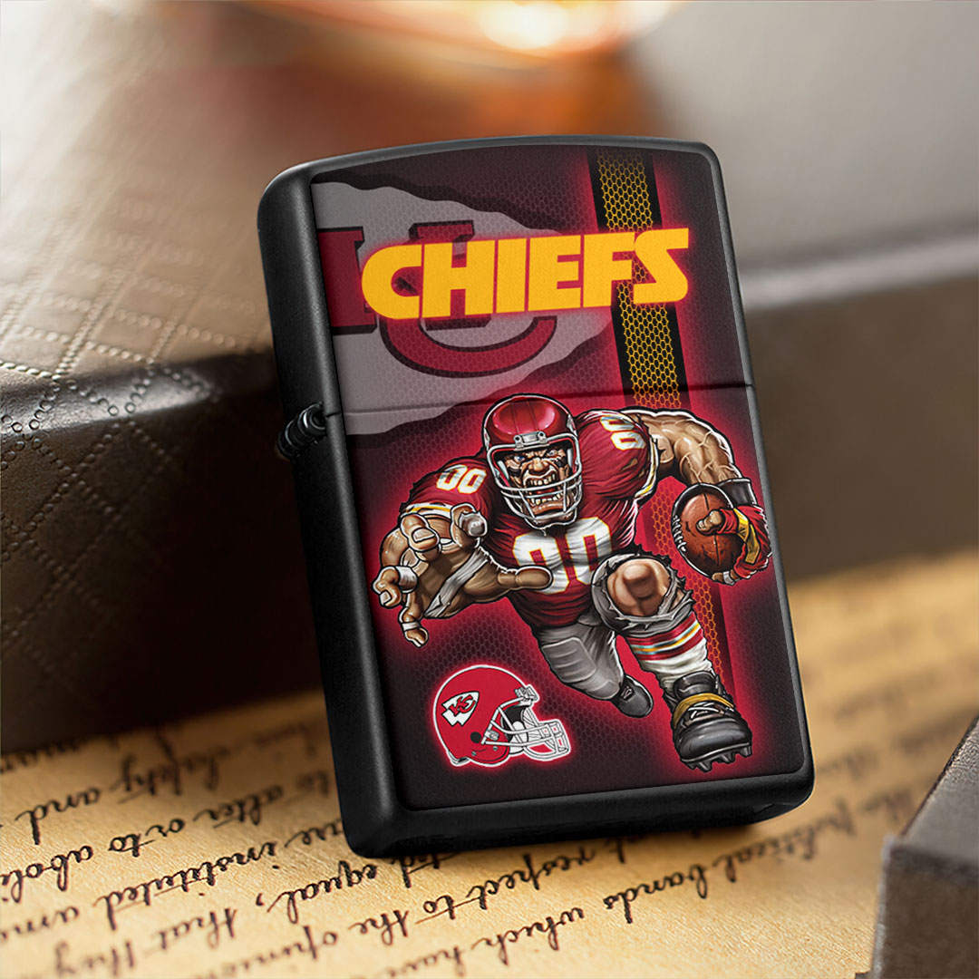 Kansas City Chiefs Zippo Lighter Case (No Insert) – HOATT13011