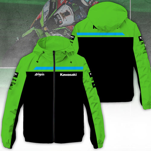 Kawasaki WorldSBK Team 2026 3D Windbreaker Jacket – TANTN21209