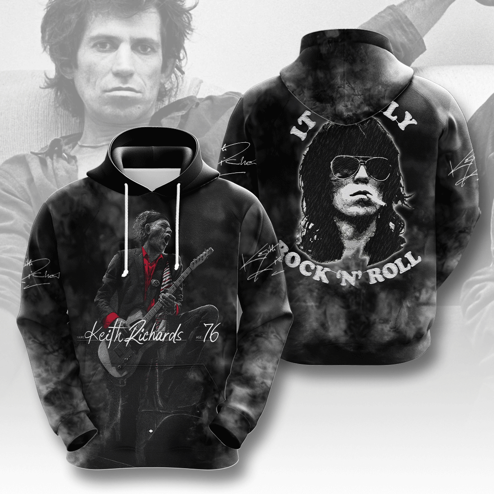 The Rolling Stones x Keith Richards 3D Apparel – ANHNV 9380