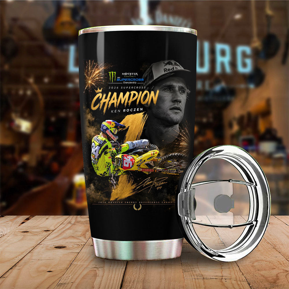 Ken Roczen 450SX Champion 2026 Tumbler Cup – TANTN22876