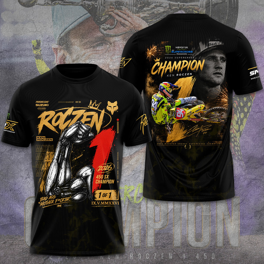 Ken Roczen 450SX 2026 Champion 3D Apparel – GNE6382