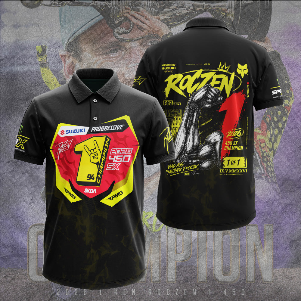 Ken Roczen 450SX 2026 Champion 3D Apparel – GNE6398