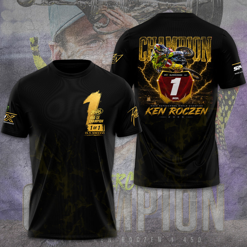 Ken Roczen 450SX 2026 Champion 3D Apparel – GNE6516