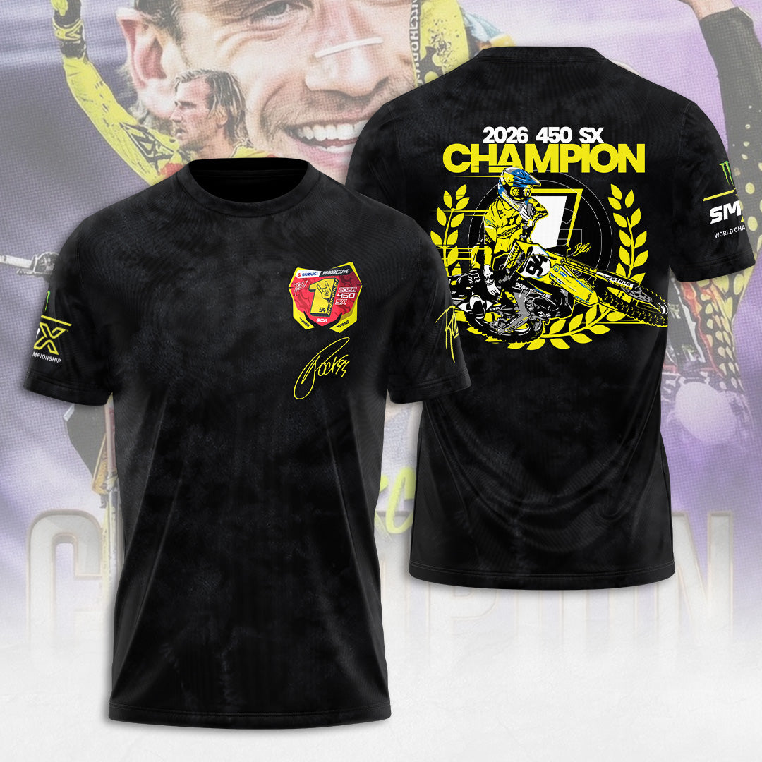 Ken Roczen 450SX Champion 2026 3D Apparel – TANTN22861