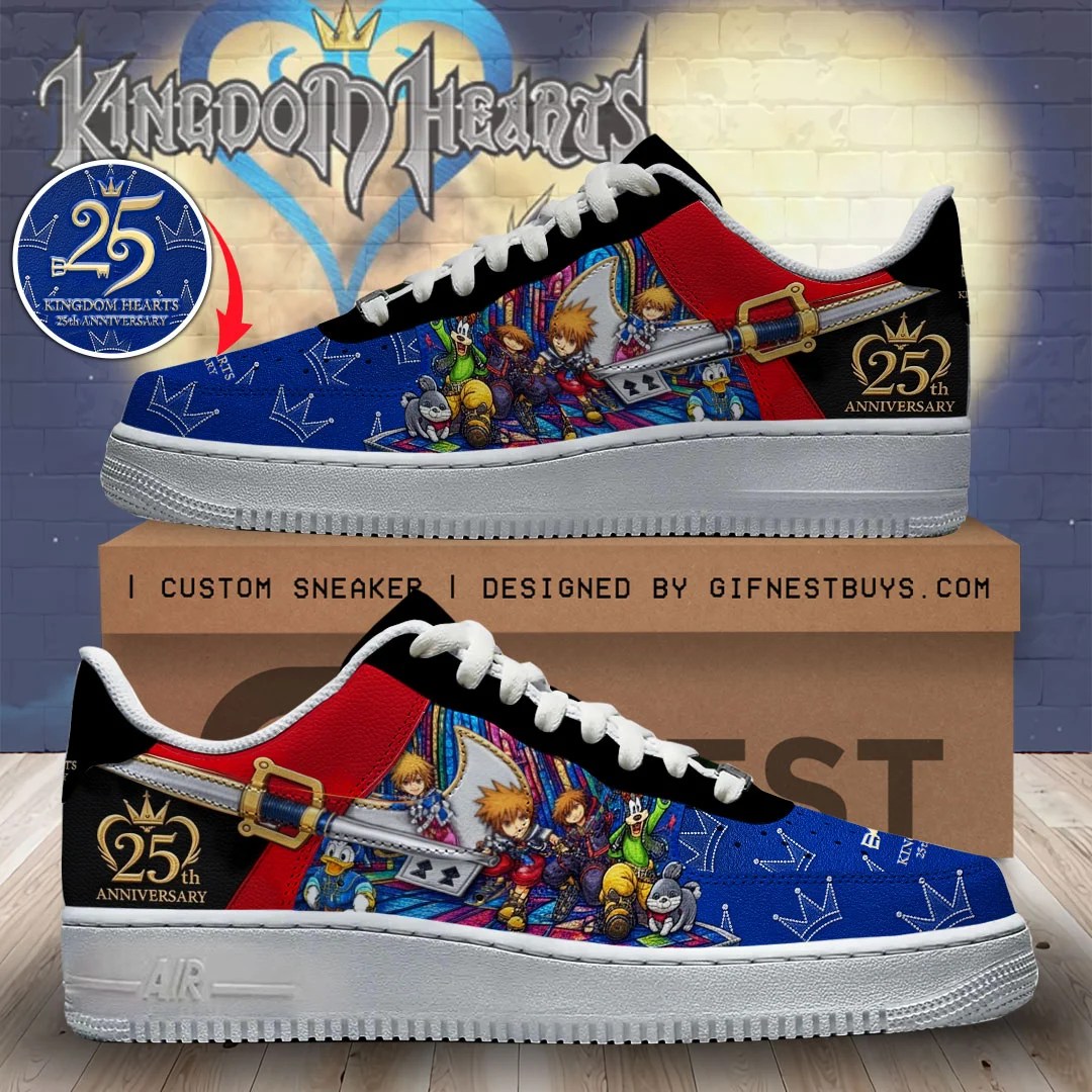 Kingdom Hearts 25th Anniversary AF1 Sneaker – TMTHU9088